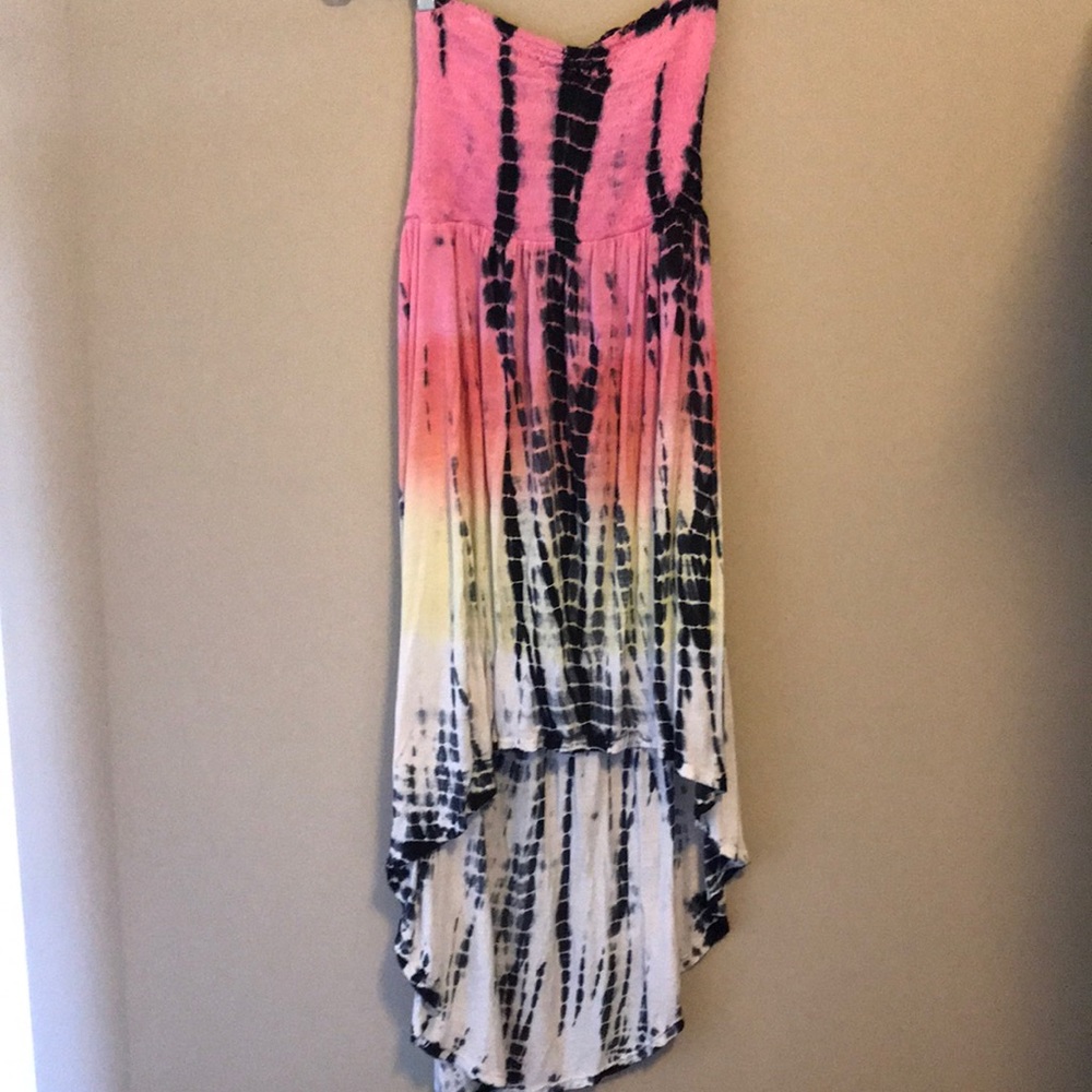 Tube top dress
